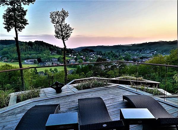 Grote foto ardennen unieke wellness chalet in durbuy te huur vakantie belgi