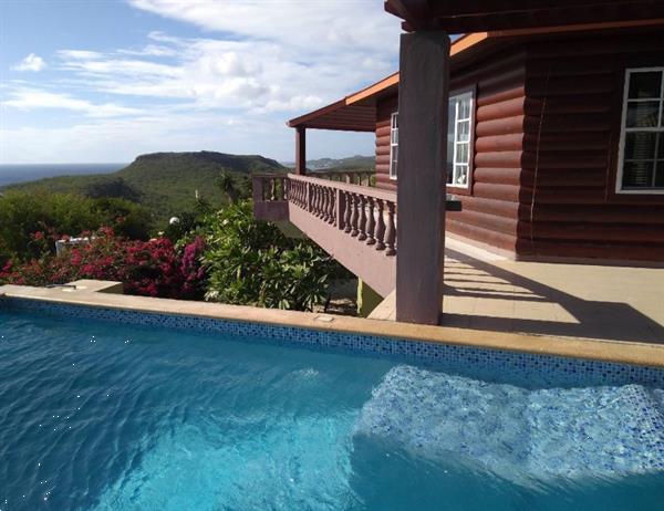 Grote foto villa cas abou curacao met zwembad jacuzzi huizen en kamers bestaand buiten europa
