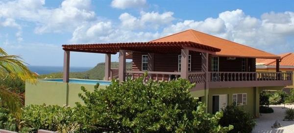 Grote foto villa cas abou curacao met zwembad jacuzzi huizen en kamers bestaand buiten europa