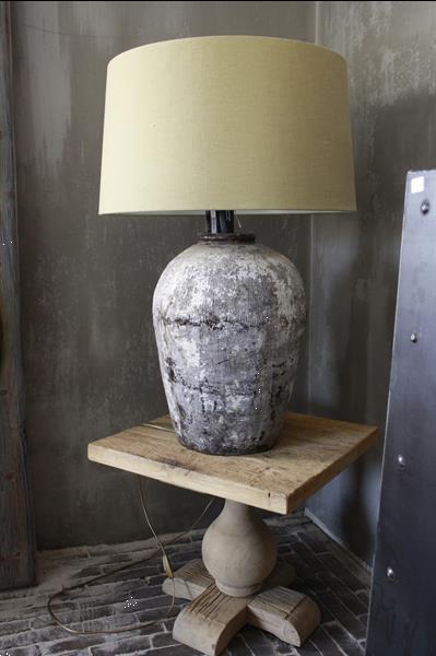 Grote foto kruiklamp rijstwijnpot inclusief kap 82 cm huis en inrichting tafellampen