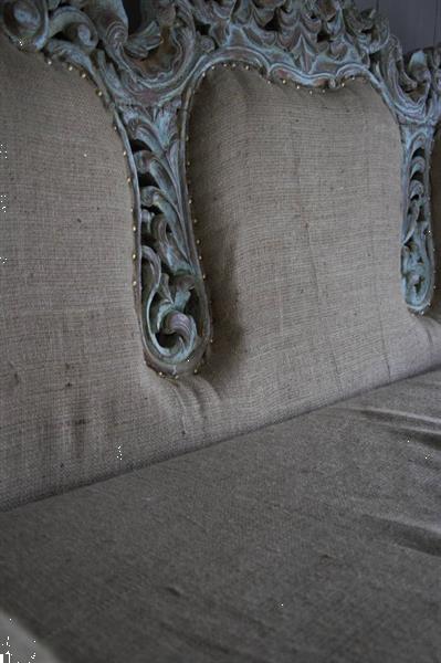 Grote foto barok 3 zits bankstel ibiza stijl met houtsnijwerk huis en inrichting bankstellen