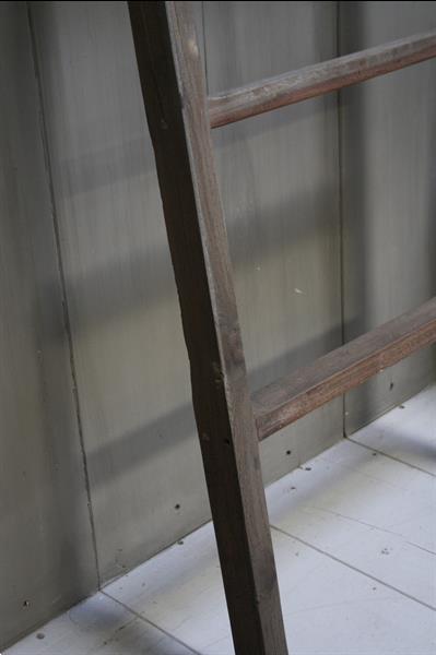 Grote foto verkocht oud houten badkamer decoratie ladder 140 cm huis en inrichting woningdecoratie