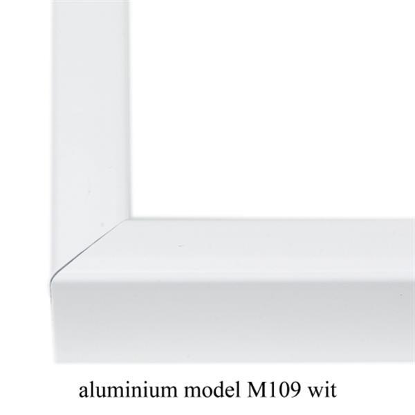 Grote foto wissellijst op maat aluminium backloader wit huis en inrichting woningdecoratie
