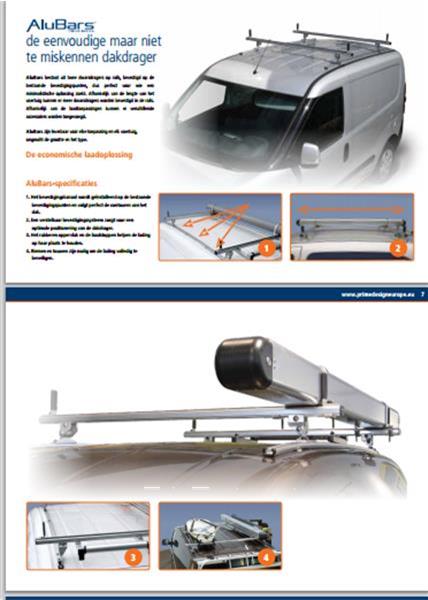 Grote foto dakdragers alubars tafic nv300 talento auto onderdelen overige auto onderdelen