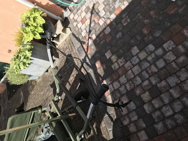 Grote foto carp porter prestige mk2 triporter barrow sport en fitness vissport