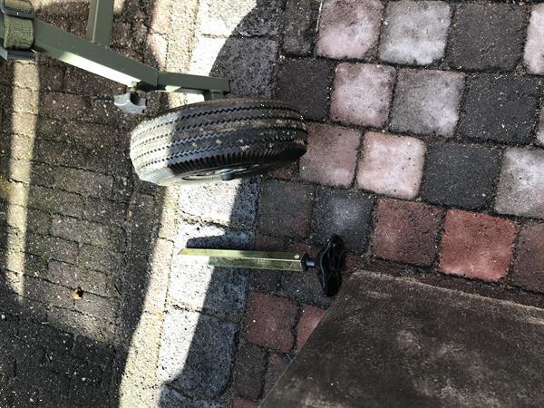 Grote foto carp porter prestige mk2 triporter barrow sport en fitness vissport