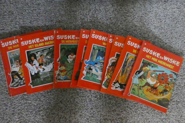Grote foto verzameling suske en wiske boeken stripboeken