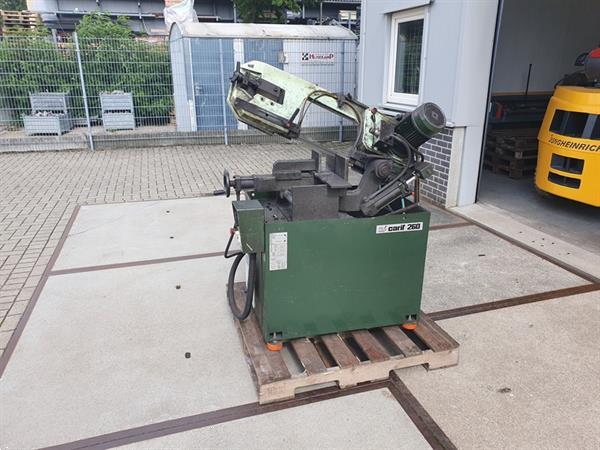 Grote foto carif 260 bsa bandzaagmachine met hydraulische klemming halfautomaat doe het zelf en verbouw zaagmachines