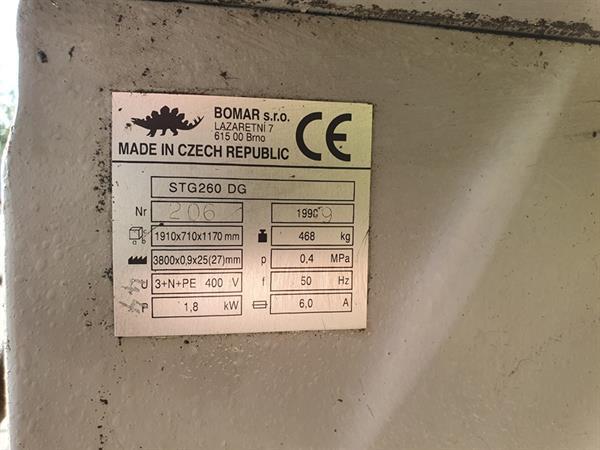 Grote foto bomar stg 260 dg bandzaagmachine lintzaagmachine doe het zelf en verbouw zaagmachines