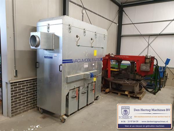 Grote foto hocker vacumobil ea 250 onderdruk afzuiger met 3 opvang bakken 5kw doe het zelf en verbouw materialen en producten