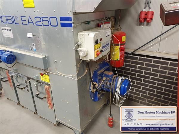 Grote foto hocker vacumobil ea 250 onderdruk afzuiger met 3 opvang bakken 5kw doe het zelf en verbouw materialen en producten