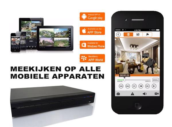Grote foto 5mp camera set ai techniek. nieuw audio tv en foto videobewakingsapparatuur