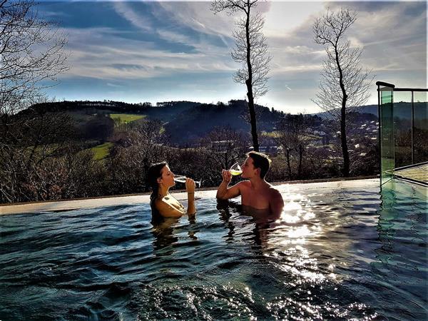 Grote foto durbuy ardennen chalet met uniek wellness lounge vakantie belgi