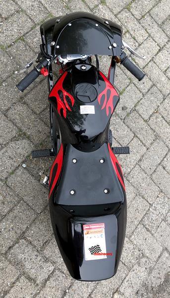 Grote foto pocketbike 49cc flame fietsen en brommers minibikes en midibikes