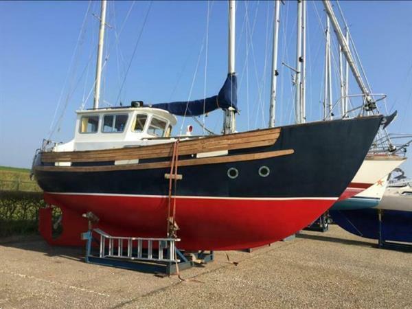 Grote foto zeiljacht fisher 30 motorsailer bj 1975 watersport en boten motorboten en jachten