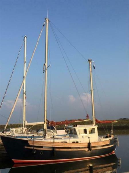 Grote foto zeiljacht fisher 30 motorsailer bj 1975 watersport en boten motorboten en jachten