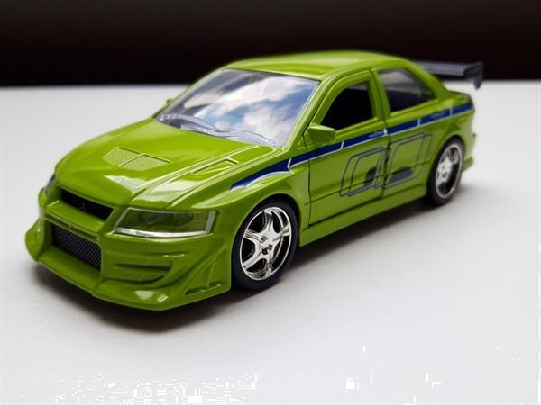 Grote foto mitsubishi lancer evo vii fast and furious 1 32 verzamelen speelgoed