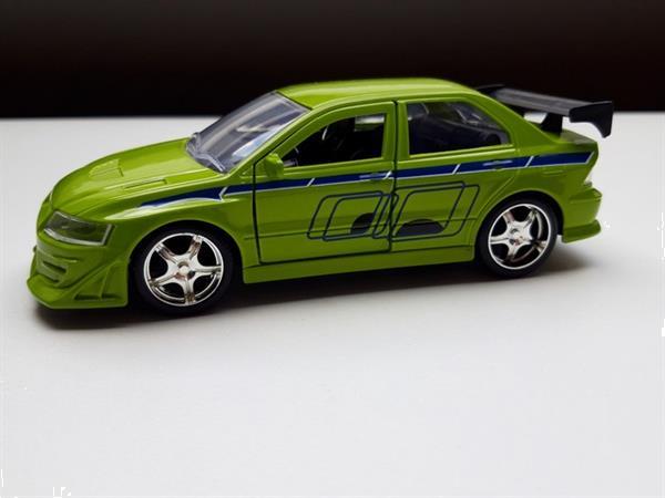 Grote foto mitsubishi lancer evo vii fast and furious 1 32 verzamelen speelgoed