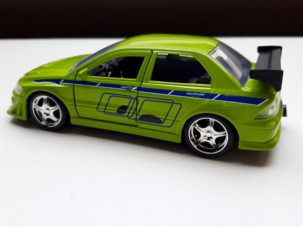 Grote foto mitsubishi lancer evo vii fast and furious 1 32 verzamelen speelgoed