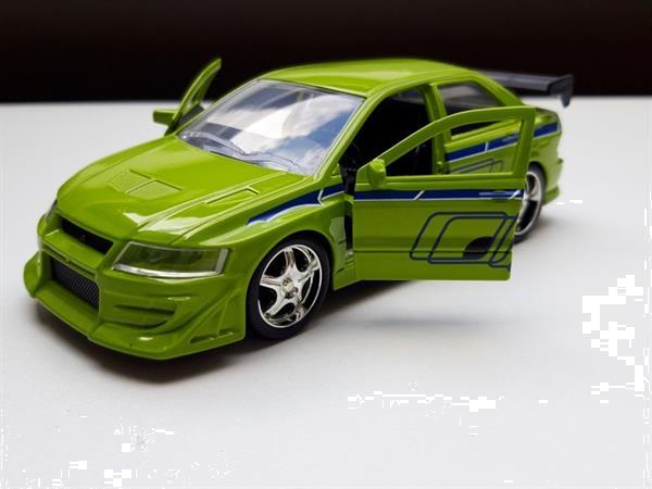 Grote foto mitsubishi lancer evo vii fast and furious 1 32 verzamelen speelgoed