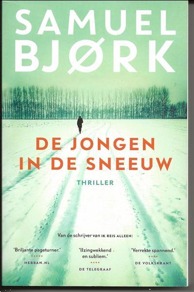 Grote foto de jongen in de sneeuw van samuel bjork boeken thrillers