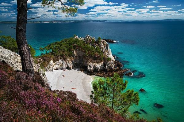 Grote foto luxe safaritent met badkamer in bretagne vakantie frankrijk