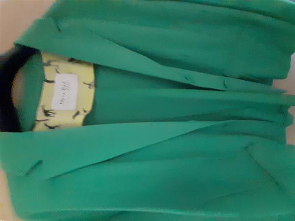 Grote foto groene blazer merk open end maat 52 kleding dames grote maten