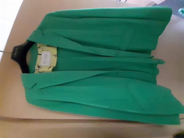 Grote foto groene blazer merk open end maat 52 kleding dames grote maten