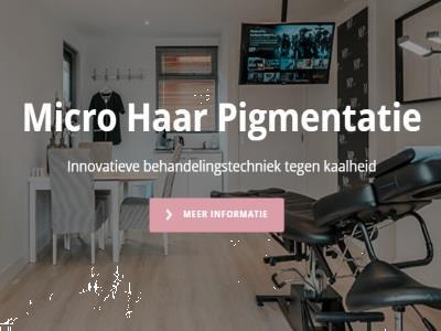 Grote foto micro haar pigmentatie behandeling mhp kliniek diensten en vakmensen haartransplantatie