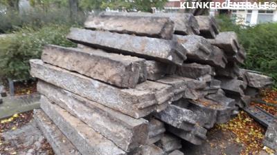 Grote foto 19294 authentieke granietbanden 170m1 grijs met spikkel opsl tuin en terras tegels en terrasdelen