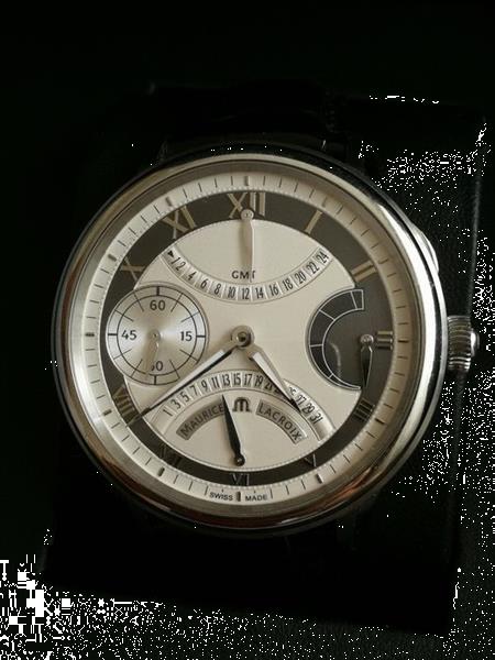 Grote foto maurice lacroix masterpiece double retrograde mp7218 h kleding dames horloges