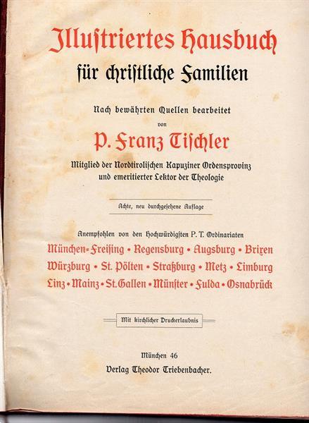 Grote foto illustriertes hausbuch christliche familien 1913 verzamelen boeken en tijdschriften