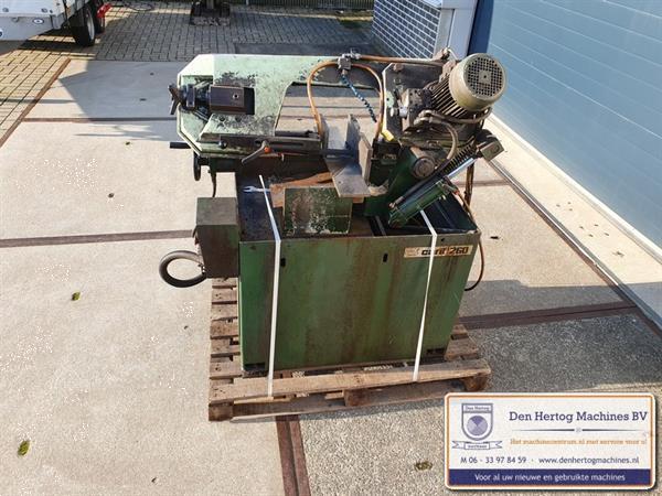 Grote foto carif 260 bsa bandzaagmachine met hydraulische klemming doe het zelf en verbouw zaagmachines