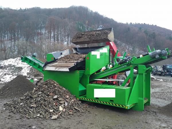 Grote foto gemakbak grote haakarm schudzeef 3 fractie doe het zelf en verbouw afvalverwerking