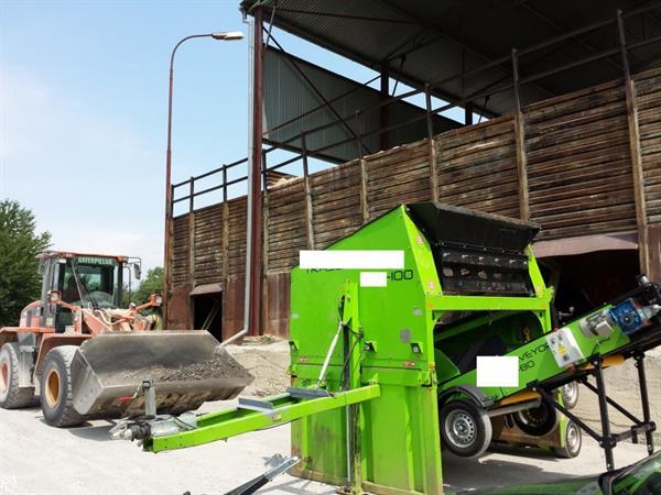 Grote foto gemakbak auto aanhanger diesel electri schudzeef 2 fractie doe het zelf en verbouw afvalverwerking