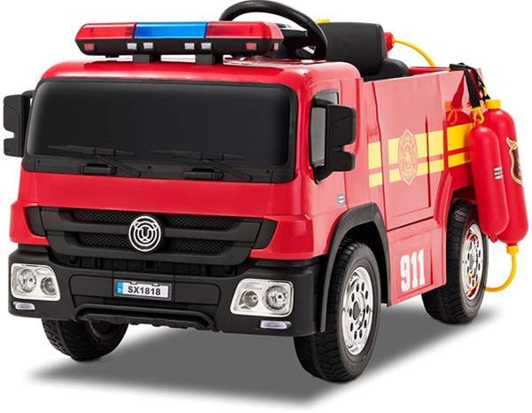 Grote foto electrische kinder auto fire car kinderen en baby voertuigen en loopfietsen