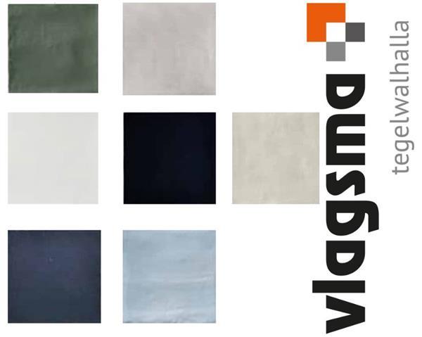 Grote foto oud hollandse handvorm witjes 13x13 doe het zelf en verbouw tegels