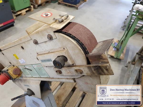 Grote foto bandschuurmachine 75x2000 aandrijving 400v doe het zelf en verbouw schuurmachines