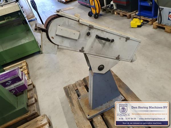 Grote foto bandschuurmachine 75x2000 aandrijving 400v doe het zelf en verbouw schuurmachines