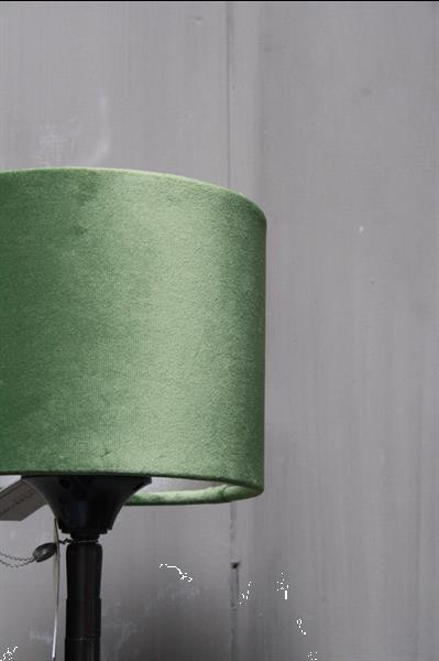 Grote foto vloerlamp 120 cm velvet fluweel groen huis en inrichting tafellampen