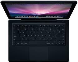 Grote foto te koop 13 inch zwarte macbook w8727625ya4. computers en software laptops en notebooks