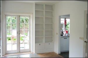 Grote foto boekenkasten wandkast inbouwkast op maat . huis en inrichting boekenkasten