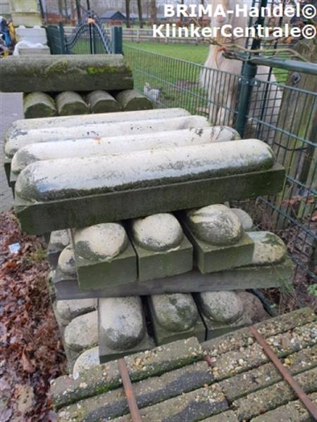 Grote foto 18x varkensruggen 100x20x20cm biggenruggen stootbanden wiels tuin en terras tuindecoratie