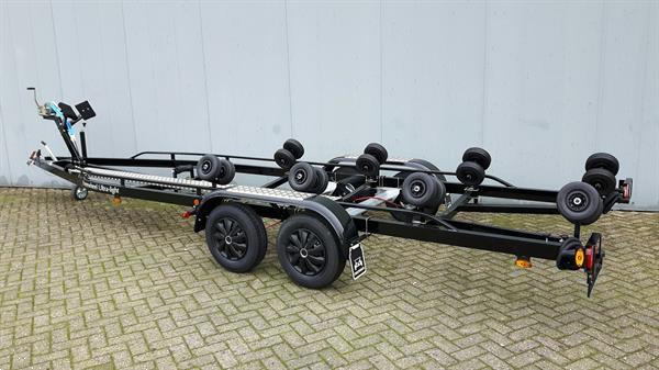 Grote foto freewheel ultra light boottrailer aluminium frame watersport en boten boottrailers