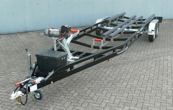 Grote foto freewheel ultra light boottrailer aluminium frame watersport en boten boottrailers