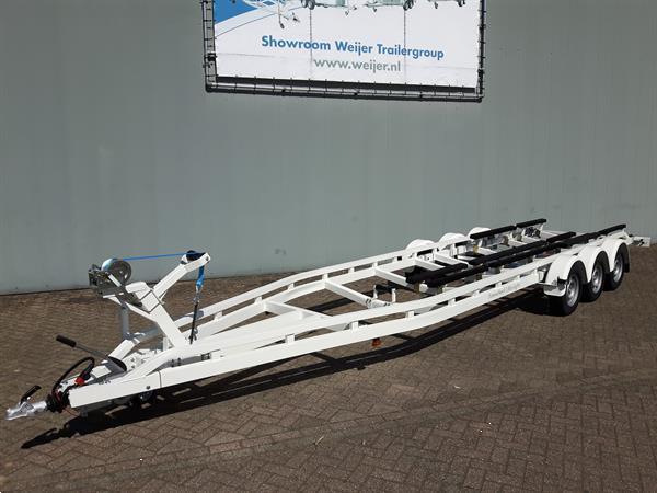 Grote foto freewheel ultra light boottrailer aluminium frame watersport en boten boottrailers