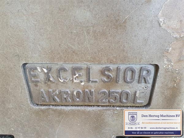 Grote foto excelsior akron 250 l draaibank lathe doorlaat 55mm doe het zelf en verbouw ijzerwaren en bevestigingsmiddelen