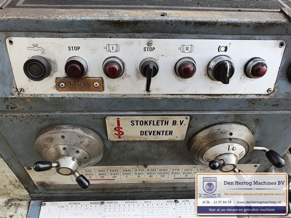 Grote foto excelsior akron 250 l draaibank lathe doorlaat 55mm doe het zelf en verbouw ijzerwaren en bevestigingsmiddelen