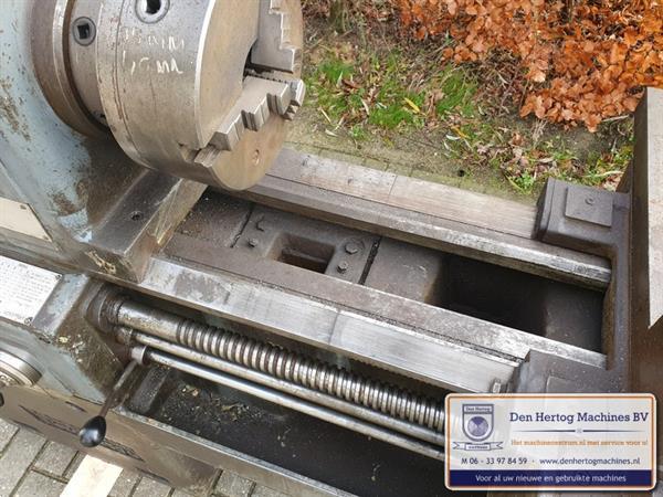 Grote foto excelsior akron 250 l draaibank lathe doorlaat 55mm doe het zelf en verbouw ijzerwaren en bevestigingsmiddelen