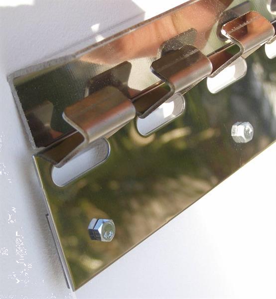 Grote foto strokengordijn afmeting 106.6 x 280 cm strookmaat 200x2mm doe het zelf en verbouw isolatie en afdichting